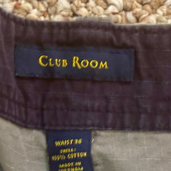 ~~Lot Of 3 Pairs Men's CARGO Shorts Waist 36": LEE/CLUB ROOM/AMERICAN LIVING - Picture 5 of 8